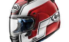 capacete arai regent vermelho